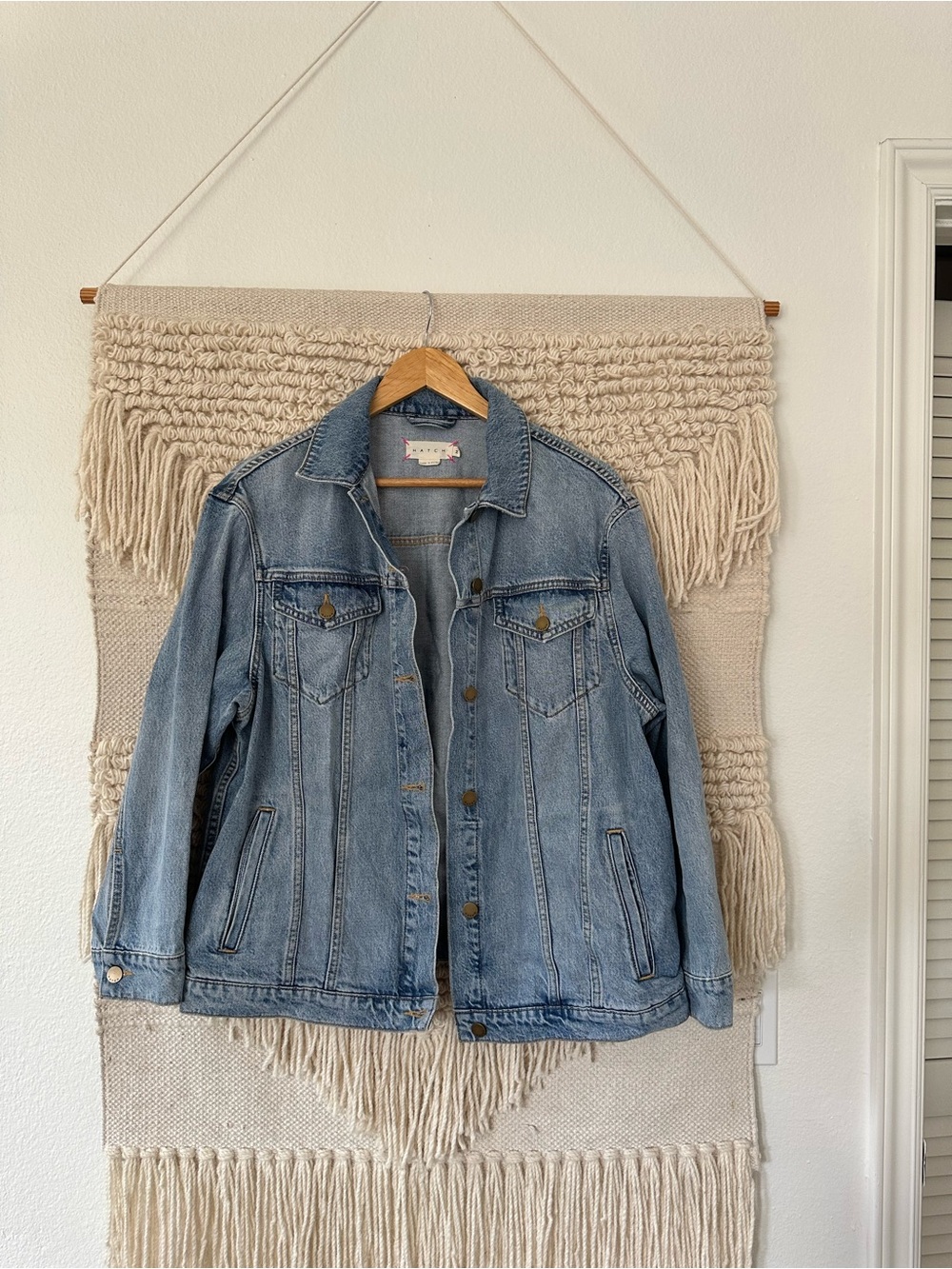 Hatch Classic Maternity Jean Jacket